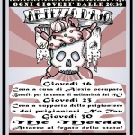 Giovedì 16 gennaio al L38 Squat Cena Benefit per le spese legali del processo 15 Ottobre 