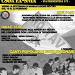 Domenica 16 Febbraio Iniziativa NO TAV al Csoa Ex Snia Viscosa. 