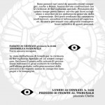 Roma - Tre appuntamenti contro la Sorveglianza Speciale