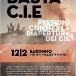 Saronno - Domenica 12 febbraio - Presidio contro la riapertura dei CIE