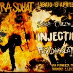 Torino - 13 aprile concerto benefit "Cassa di solidarietà La Lima - inguaiati 15 ottobre" @Edera squat