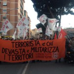 Roma - tre giorni di lotta contro il TAV, per la liberazione di Nico, Claudio, Mattia e Chiara.