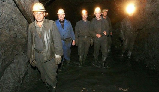 боснийские шахтёры