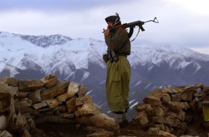 Un guerrigliero del PKK