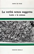 Lenin e la scienza (copertina)