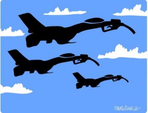 Libia aerei petrolio