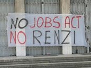 no jobs act no renzi