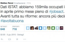 Tweet-Renzi-Istat