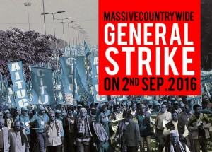 sciopero India 2 settembre 2016