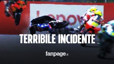 Brutto incidente in Moto3 nel GP della Catalogna: Sasaki colpito dalla moto di Foggia