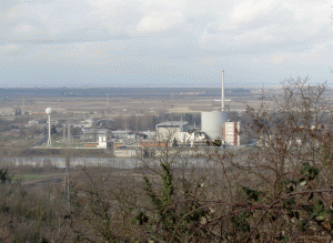 Veduta della Centrale di Trino Vercellese