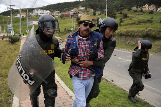 COLOMBIA-FARMERS-STRIKE