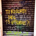 11 e 12 maggio: due giornate per affermare ancora una volta che "il 15 ottobre 2011 c'eravamo tutte e tutti"