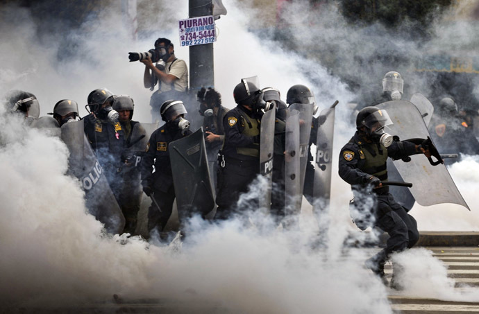 PERU-PROTEST