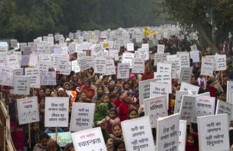 india women protest
