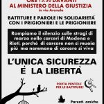 Sabato 12 dicembre ore 15:30 davanti al ministero della giustizia