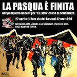 Roma - "La pasqua è finita": 22 aprile Benefit Cassa di solidarietà La Lima @ BAM