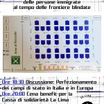 "Sistema campo" - 8 aprile @ Ned - PSM  - Discussione e cena benefit per la Cassa di solidarietà "La Lima"