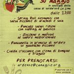 DOMENICA 30 MAGGIO - L'Ardente Taverna Bandita - Dalle ore 13.00 - Pranzo a cura "Cassa di solidarietà la Lima"