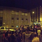 Il presidio antifascista