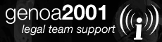 Genoa 2001 - Legal Team Support