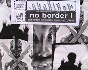 no border...