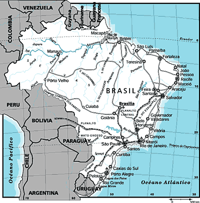 Cartina Brasile...