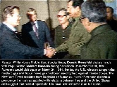 Rumsfeld e Saddam ve...
