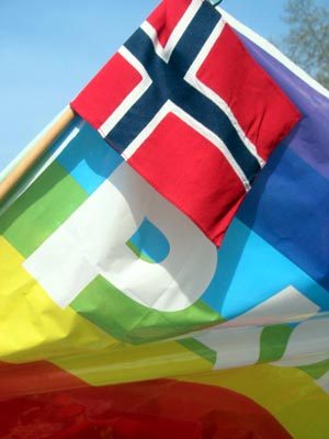 bandiera norvegia...