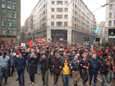 Foto dal corteo di s...