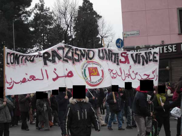 foto corteo bergamo...