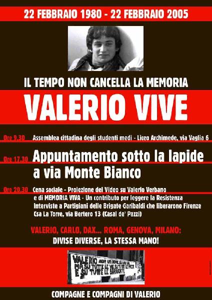 Valerio Verbano, 25 ...
