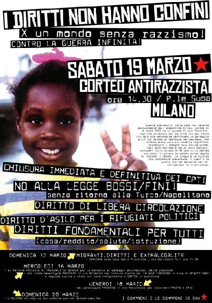 Milano - Corteo migr...