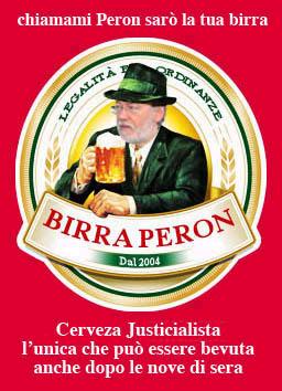 Birra Peron...