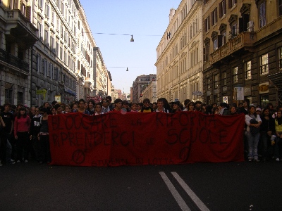 Roma - studenti medi...