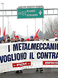 I metalmeccanici blo...