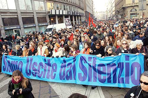 La protesta delle do...