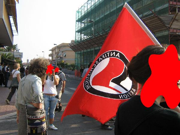 antifa aktion...