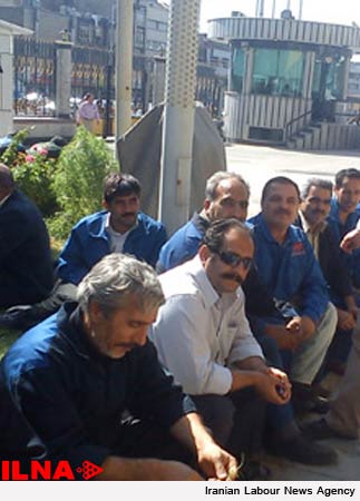 протест металлургов в Иране