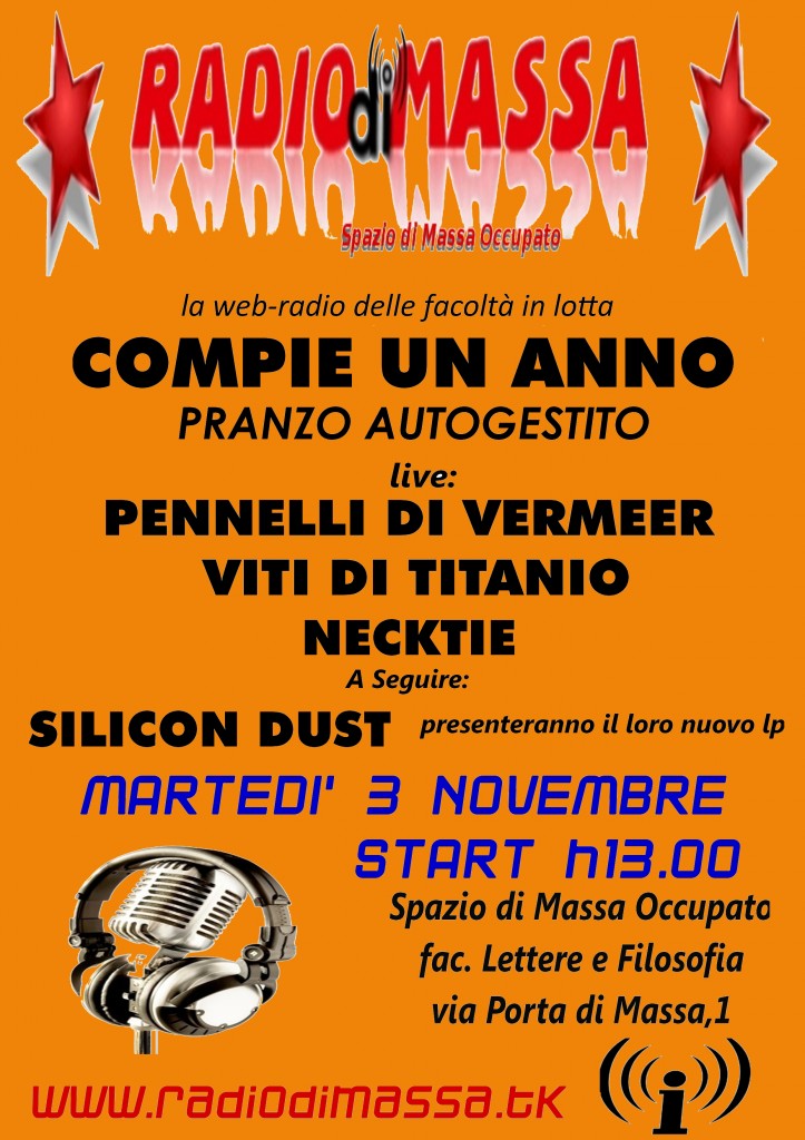 locandina compleanno radioCOLOR