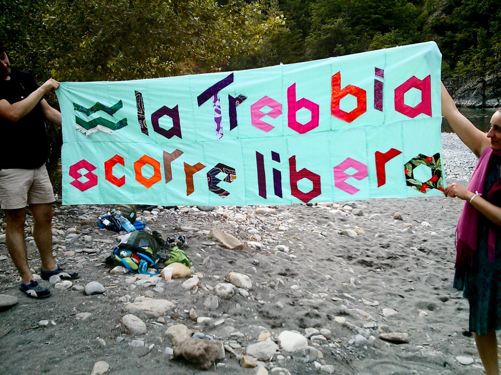 la trebbia scorre libera