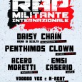 Sabato 12 aprile Rap Militante Internazionale Daisy Chain (Arma di Scelta), Penthimos Clown, Acero Moretti, Emsi Caserio, Voodoo Vee & N-Beat SOS Fornace – Rho (MI), via Moscova 5