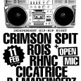 Sabato 11 febbraio – dalle 22:00 Independent Hip-Hop night con Crimson Spit, Rois, RHNC, Cicatrice e DJ Madfingerz SOS Fornace – Rho, via Moscova 5 Sabato 11 febbraio tornano in...