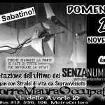 DOMENICA 24 NOVEMBRE ore 19 - Presentazione ultimo (a)periodico SenzaNumero - Ciao Sabatino!