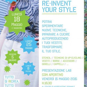 Re-invent your style · con Punto e virgola