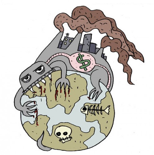 Capitalism must die!