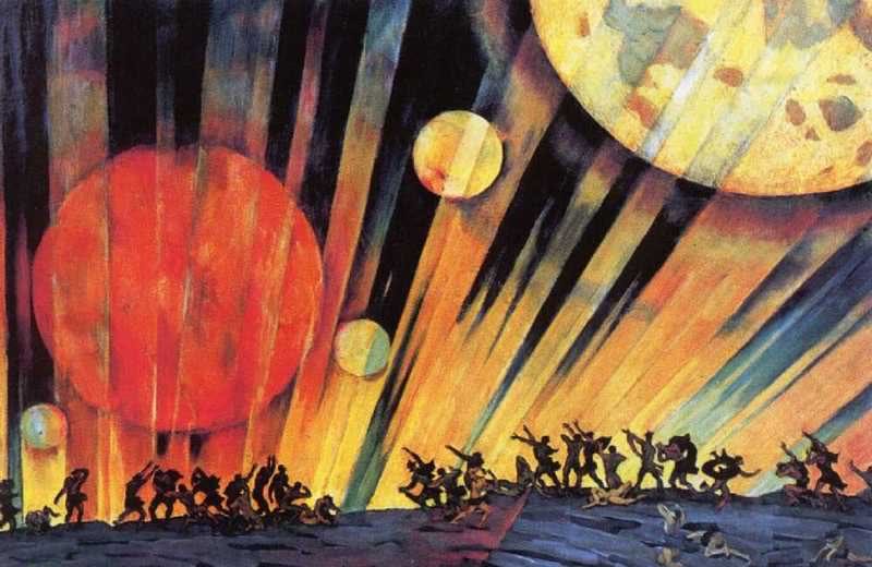 Константин Юон. "Новая планета" 1921г.