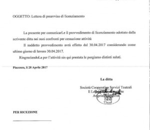Licenziamento