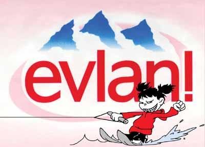 Evian: Mafalda fa sc...