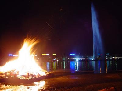 Fuochi al lago: foto...